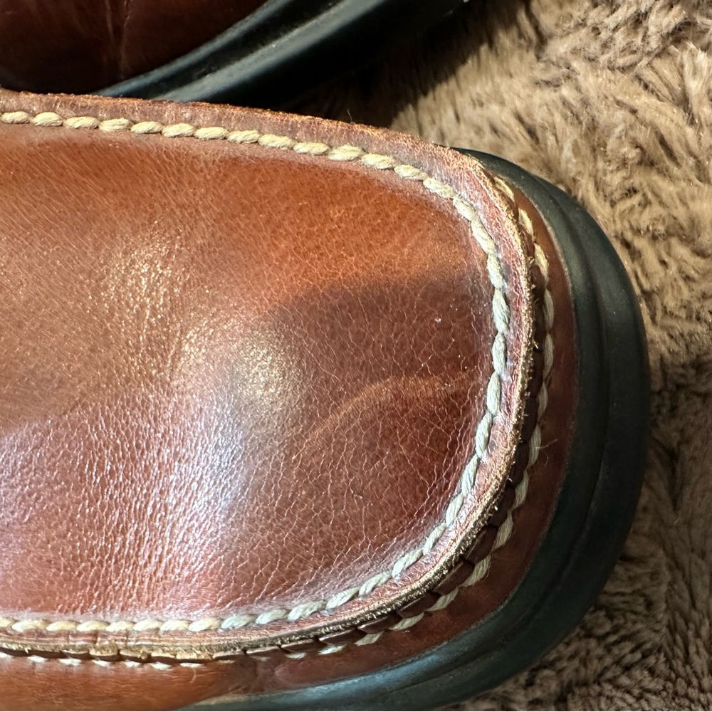 Cole Haan Chestnut Leather Loafers - Picture 3 of 10